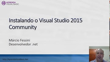 Visual Basic . net - Mini Curso - Instalando o VS 2015 Community