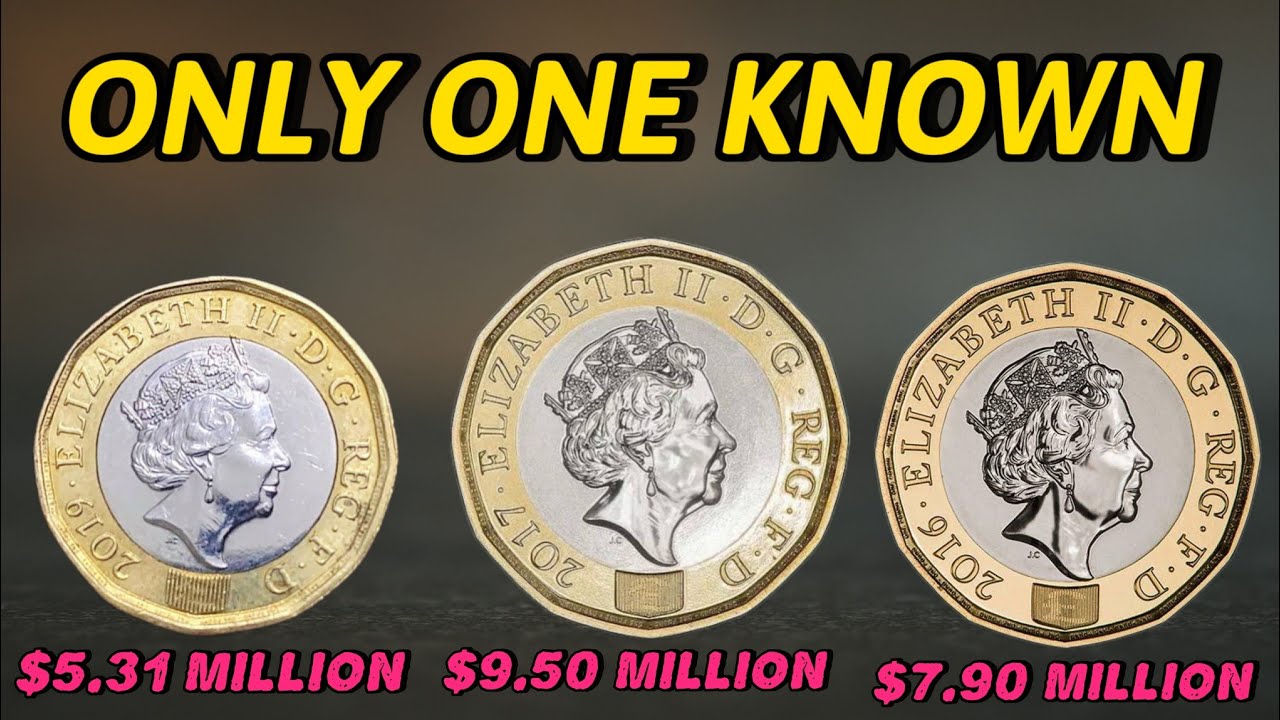 Top 3 Most Valuable One Pound Coins in the United Kingdom — Worth BIG Money! 