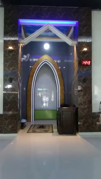 Suasana Masjid Annur Madegondo, Grogol, Sukoharjo