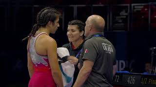 1/2 WW - 72 kg: J. DI STASIO (CAN) v. S. HAMZA (EGY) 1/2 WW - 72 kg: J. DI STASIO (CAN) v. S. HAMZA (EGY)