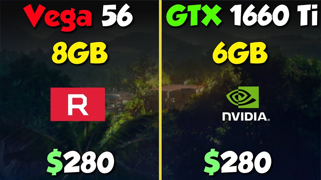 1660 ti vs 1660 6gb