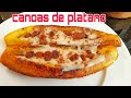 Canoas de platano super facil y deliciosas 😋sazonlatinoconlizz