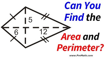Find the Area and Perimeter of a Kite: Step-by-Step Explanation