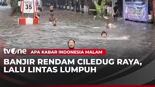 Download lagu Floods inundate the Ciledug Raya Road area | AKIM tvOne