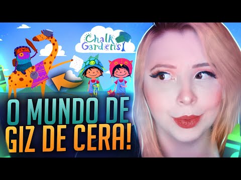 O MUNDO DE GIZ DE CERA! - Chalk Gardens