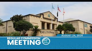 Regular Commission Meeting - August 24, 2026