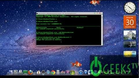 how to create a user account in command prompt