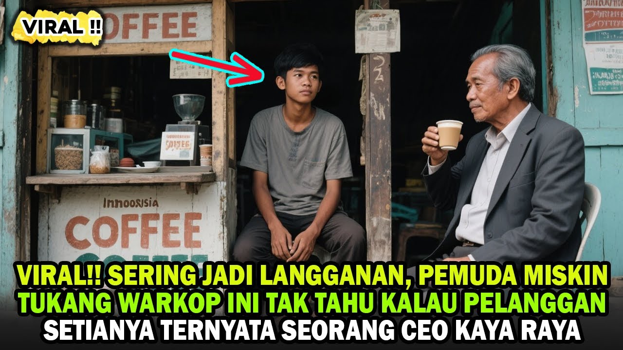 VIRAL!! PEMUDA MISKIN SYOK SAAT RAHASIA PELANGGAN SETIANYA TERBONGKAR, TERNYATA PRIA ITU SEORANG CEO