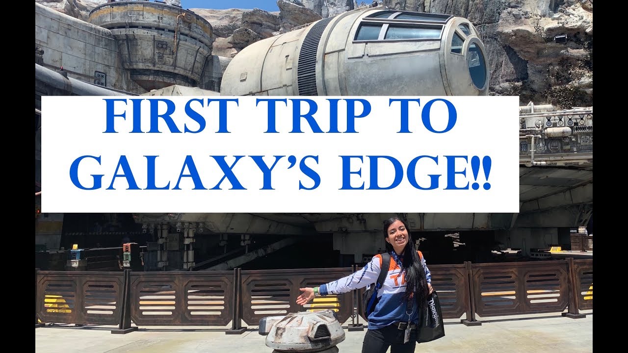 First Trip to Galaxy's Edge!!
