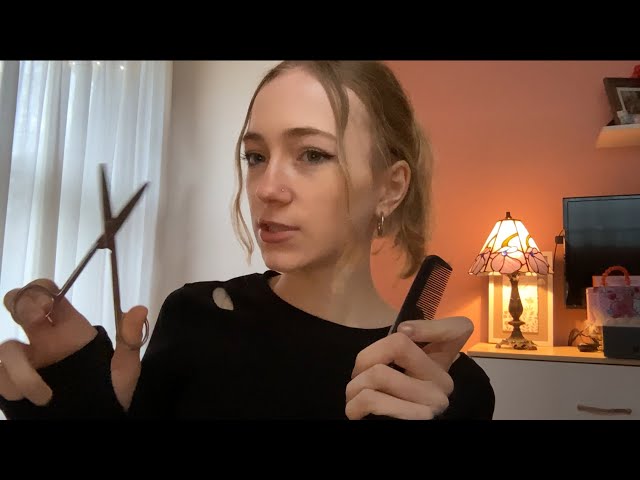 asmr hair salon roleplay🪮