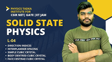 solid state physics| direction indices | simple cubic , body centered cubic , face centered cubic