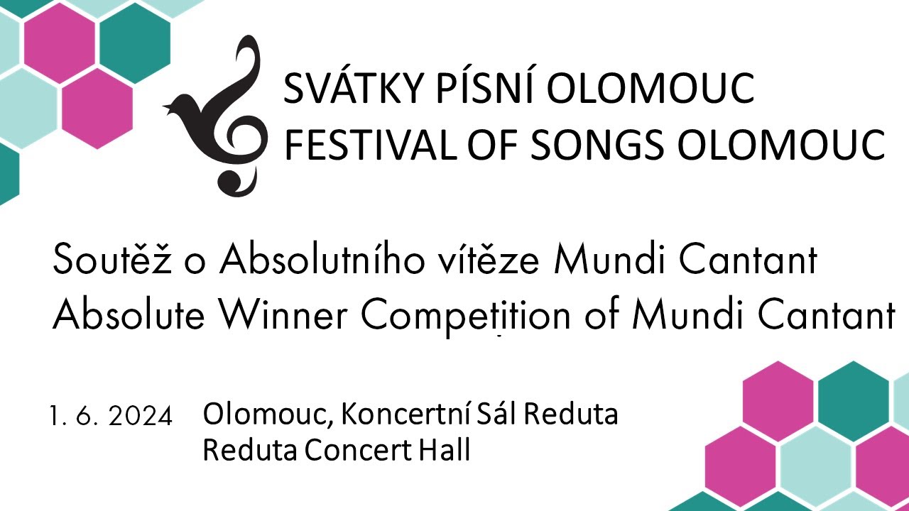 51st Festival of Songs Olomouc 2024 - Absolute winner competition