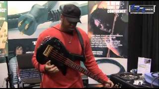 MusicCord Endorsing Artist Quintin Berry Performs Glide At Essential Sound Products NAMM 2012