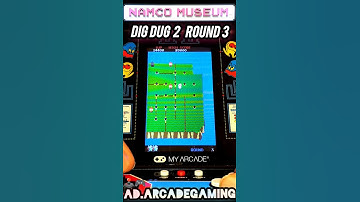My Arcade Dig Dug 2 Round 3 Quickplay ☆ Namco Museum Mini Player