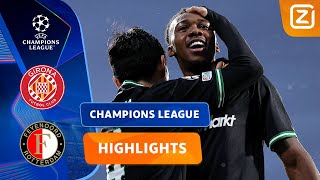 Waanzinnige Zege In Krankzinnig Duel Girona Vs Feyenoord Champions League 2425 Samenvatting
