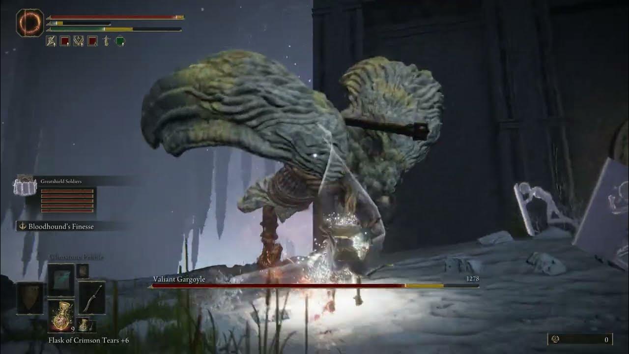 easiest way to beat twin gargoyles by far (elden ring) YouTube