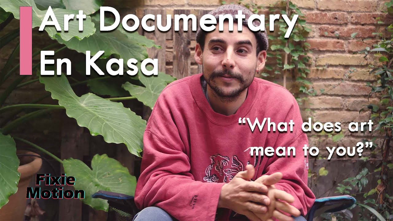 What does art mean to you? The open art space "En Kasa" Full