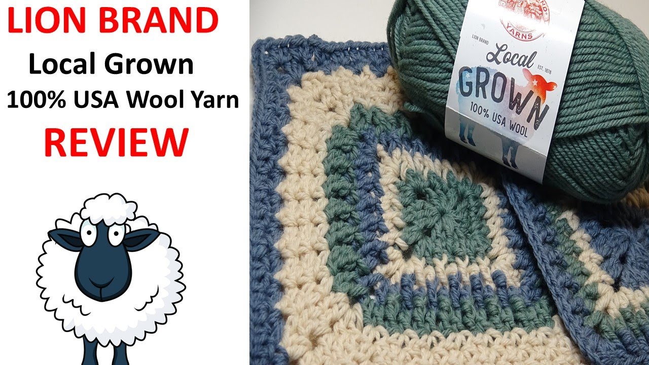 Lion Brand Hometown USA Yarn Review - Amanda Crochets