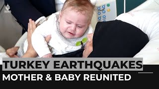 Mystery baby reunited with her mother 54 days after Turkey quakes