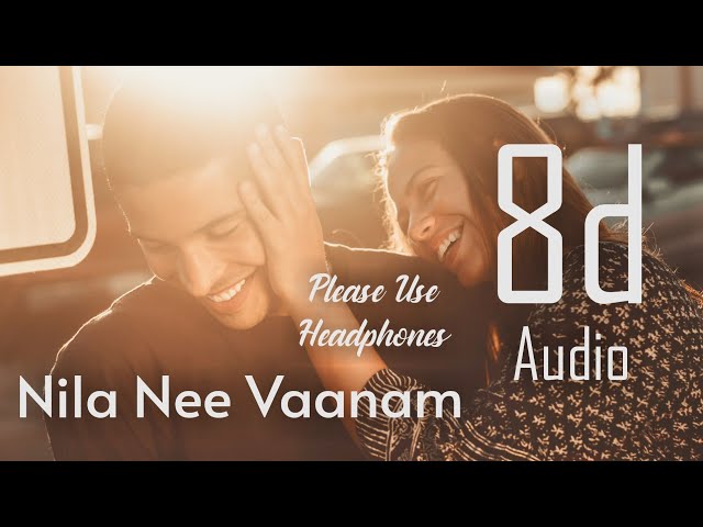 Nila Nee Vaanam | Pokkisham | 8d Version | Please Use Headphones | Vijay Yesudas, Chinmayi class=