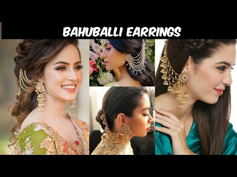 Pearl Bahubali Jhumki | Latest Bahubali earring #BahubaliEarring  #jhumkiearring - YouTube