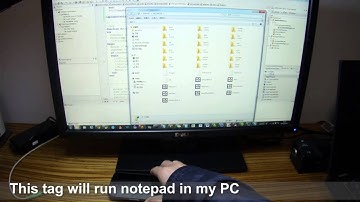 Use NFC tag to trigger PC apps