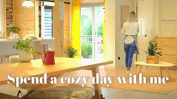 TIPS ON LAUNDRY AND FOLDING | FALL HOMEMAKING | COZY ART VLOG | Scandish home homemaking