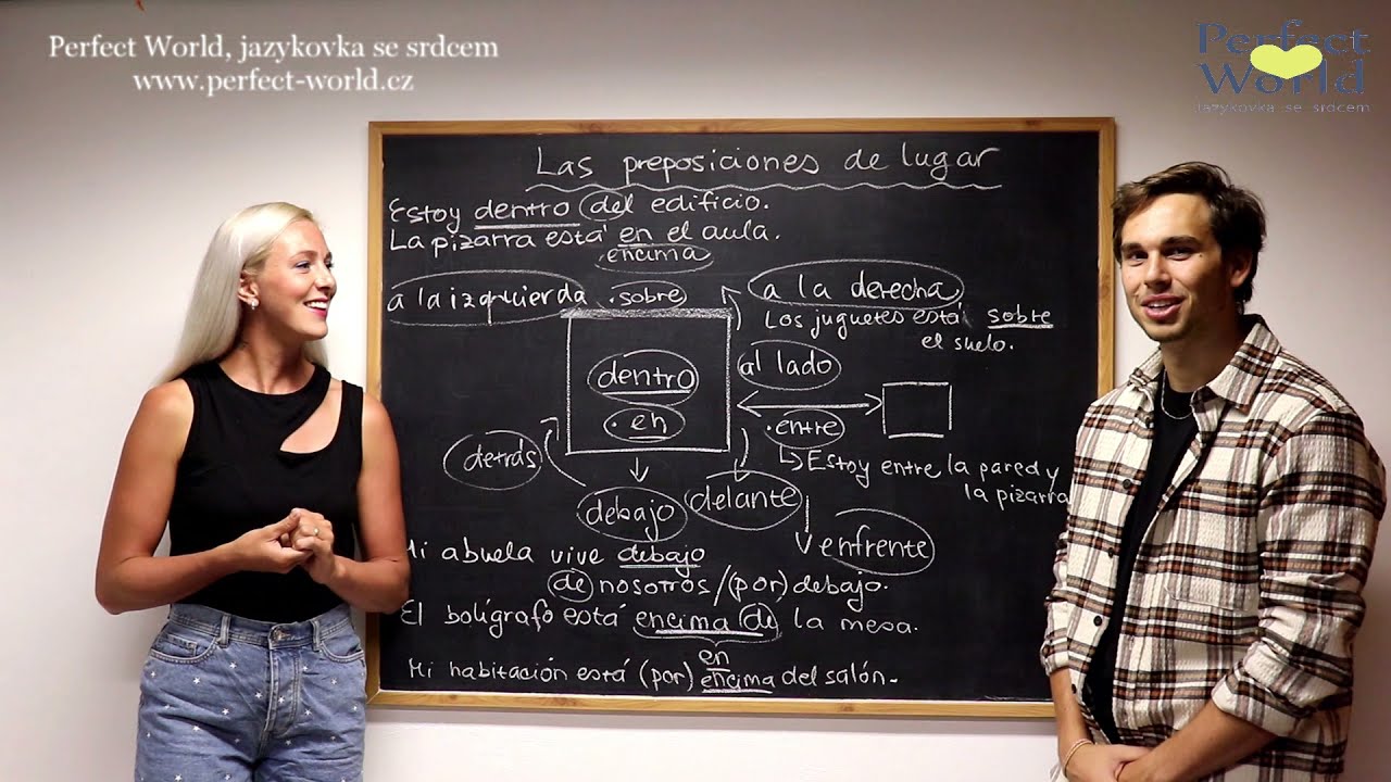 Španělský videotip: Místní předložky