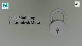 Lock 3D Model | Autodesk Maya #LockModel#Padlock#ProductModeling#AutodeskMaya#Maya3D