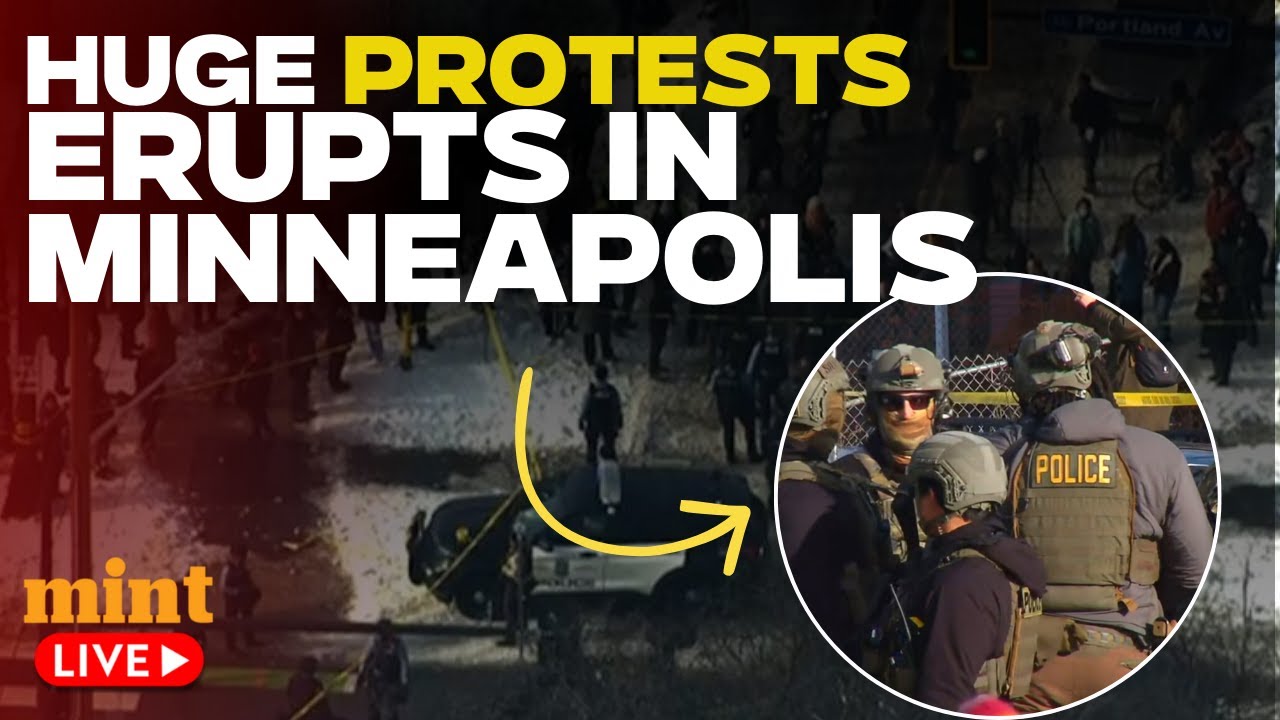 Minneapolis ICE Shooting News LIVE: Huge Protest Erupts LIVE | Trump | Renee Nicole Good | Minnesota