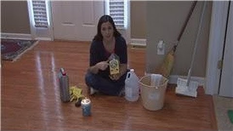 Housekeeping Tips : Removing Wax From Wood Floors