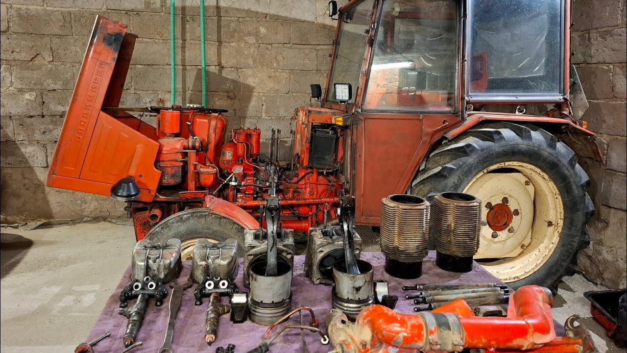 Remont silnika we Władku | T-25 w rozbiórce... Cz. 1