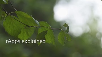 rApps explained