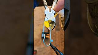 Genius DIY Weighted Fishing Jig Hack | Pliers & Molten Lead Casting Trick 🎣🔥