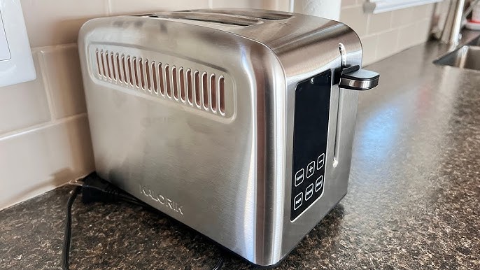 Kalorik Stainless Steel 4-Slice Long-Slot Toaster