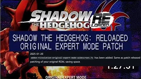 How to play Original Expert Mode with Shadow Reloaded v1.2 - Dolphin Riivolution Tutorial