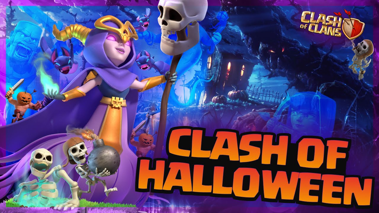 😱 ¡¡NOCHE DE CLASH OF HALLOWEEN!! 👻 Clash of Clans