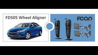 FCAR FD505 5D Wheel Aligner Assemblance and Field Test