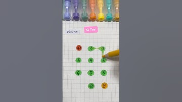 How to connect 1 to 11 with one line #drawing #art #quiz #shorts