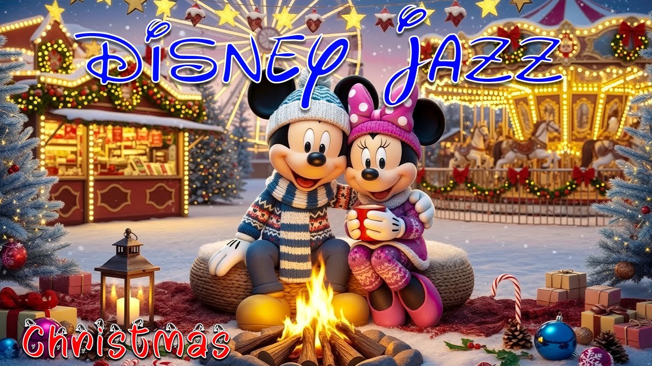 ☃️ Disney Winter Christmas Jazz ❄ Cozy Holiday Jazz Melodies for Relaxing, Studying & Peaceful Work✨