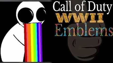 Call of Duty WW2  emblems - (Easy)