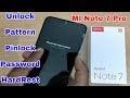 Redmi Note 7 Unlock Pattern & Pinlock | Hardreset Redmi Note 7 Pro | Unlock Password Redmi Note 7