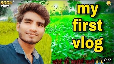 my first vlog 🔥// @Active Rahul