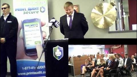 Print Audit Secure Press Conference