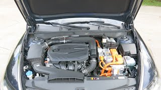 2020-2025 Hyundai Sonata Hybrid 2.0L basic engine component location