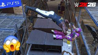 WWE 2K26 - Rey Mysterio Wrecks Omos Brutally | PS5" [4K60]       