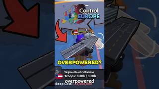The Most OVERPOWERED unit in Control Europe? 🌐