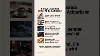 Warum dein Bauch ab 40 plötzlich nicht mehr weggeht