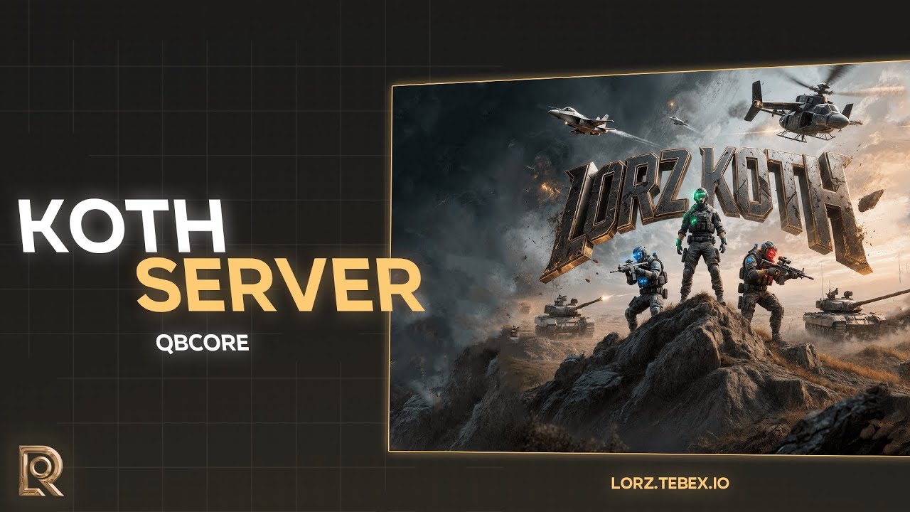 🔥 FiveM KOTH Script  | LORZ | 💼 Arma 3-Inspired Experience