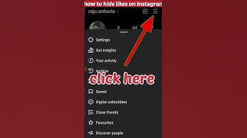 how to hide likes on Instagram || Instagram posts par likes hide kaise kare #shorts